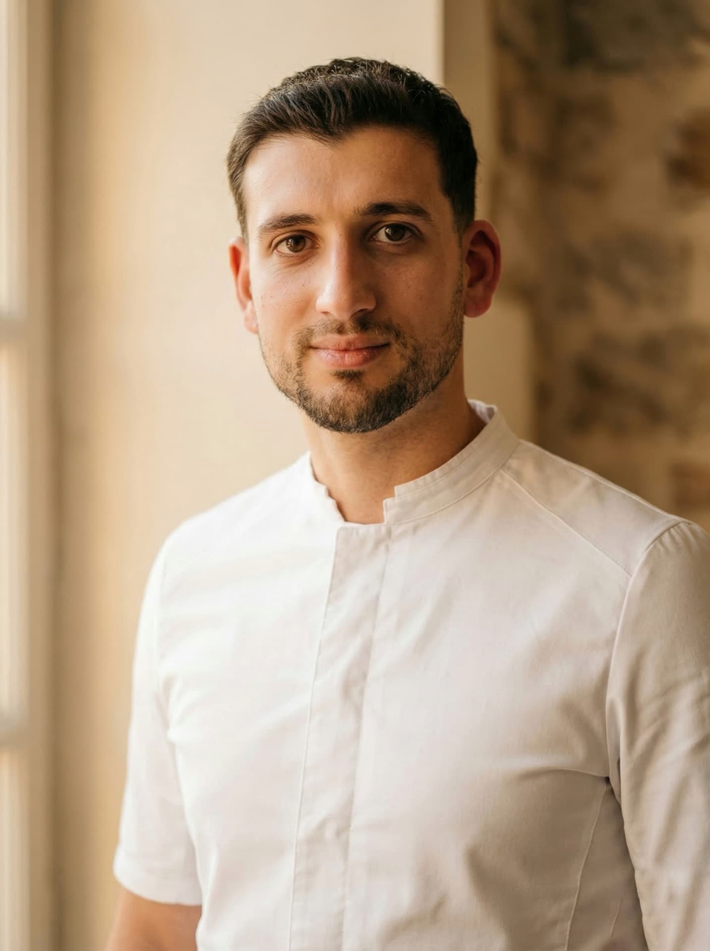 Chef Dimitris Kamaritis, co-founder and culinary director of Biotrofi